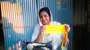 Washable Mask Production and Distribution among FDMN and Host Community as Part of Emergency COVID-19 Response in Cox’s Bazar, Bangladesh