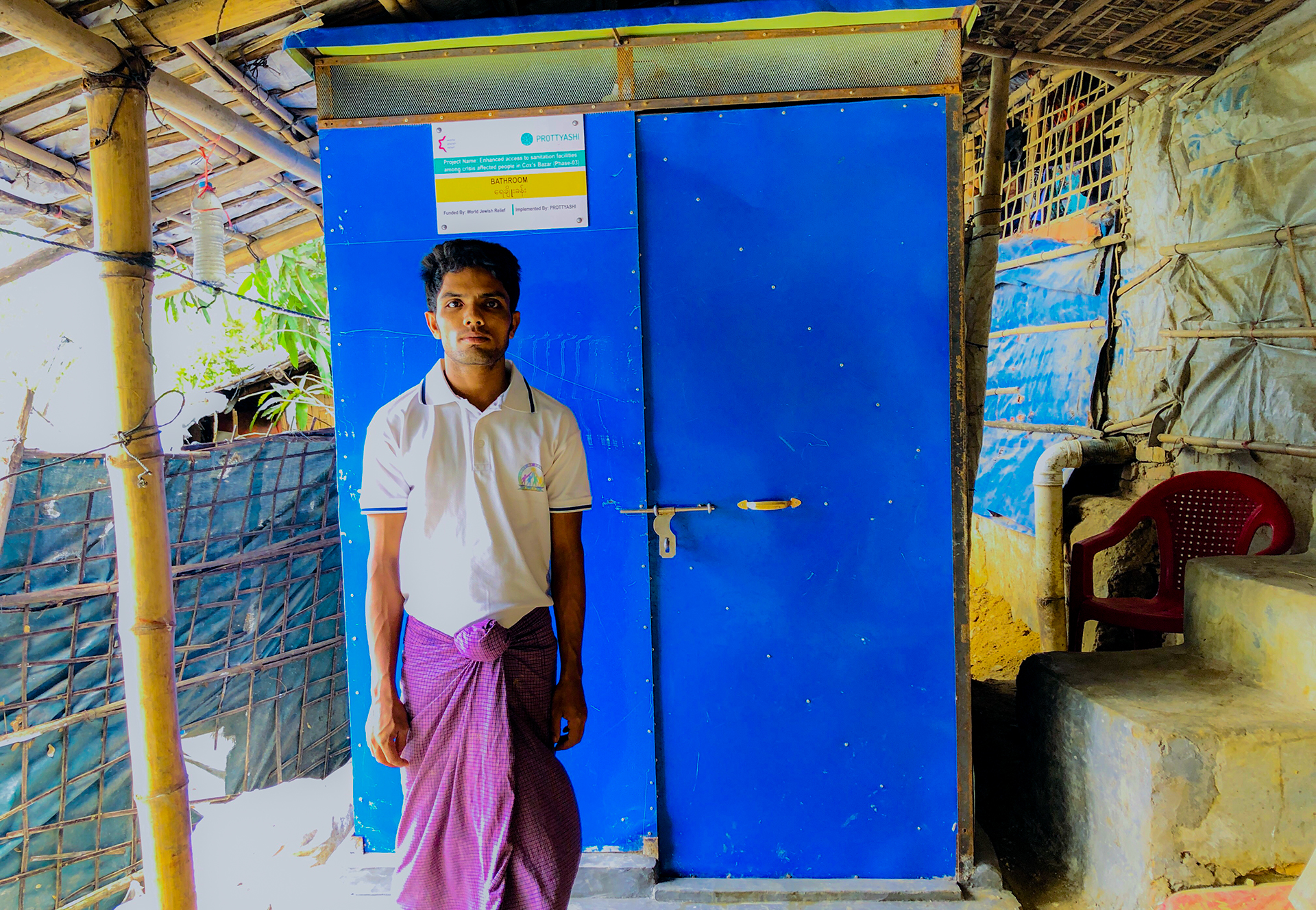 A New Beginning in Camp 03 Manjur Rahman’s Story of Resilience and Renewal