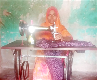 Despite poverty and life obstacles, Hure Jannat Losi did not lost confidence to empower herself.