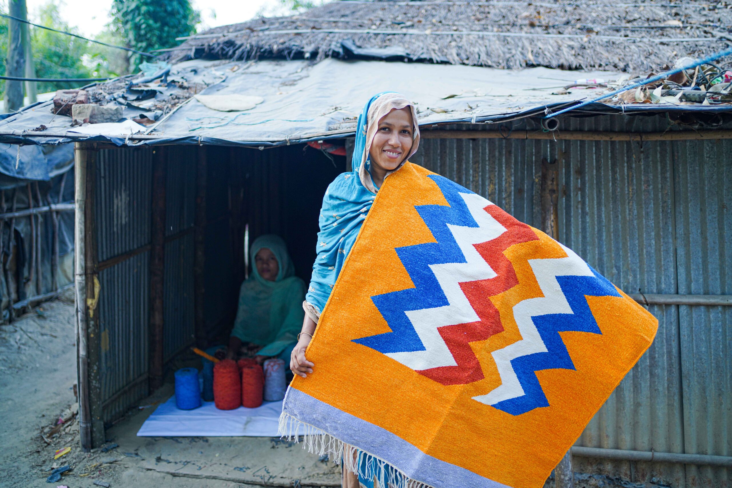 From Broken Walls to Woven Dreams: Rokeya’s Journey of Resilience