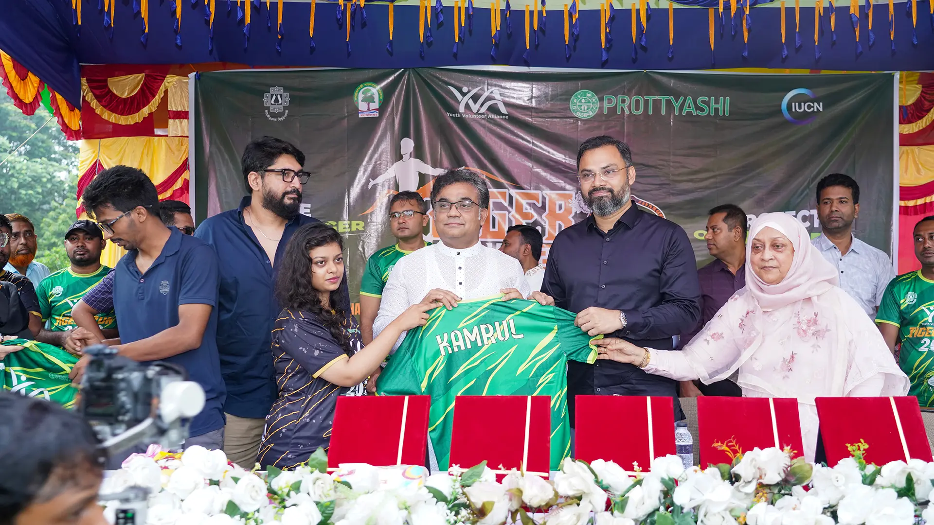 PROTTYASHI’s Youth Volunteer Alliance Organizes Tiger Run 2026 to Promote Tiger and Biodiversity Conservation.
